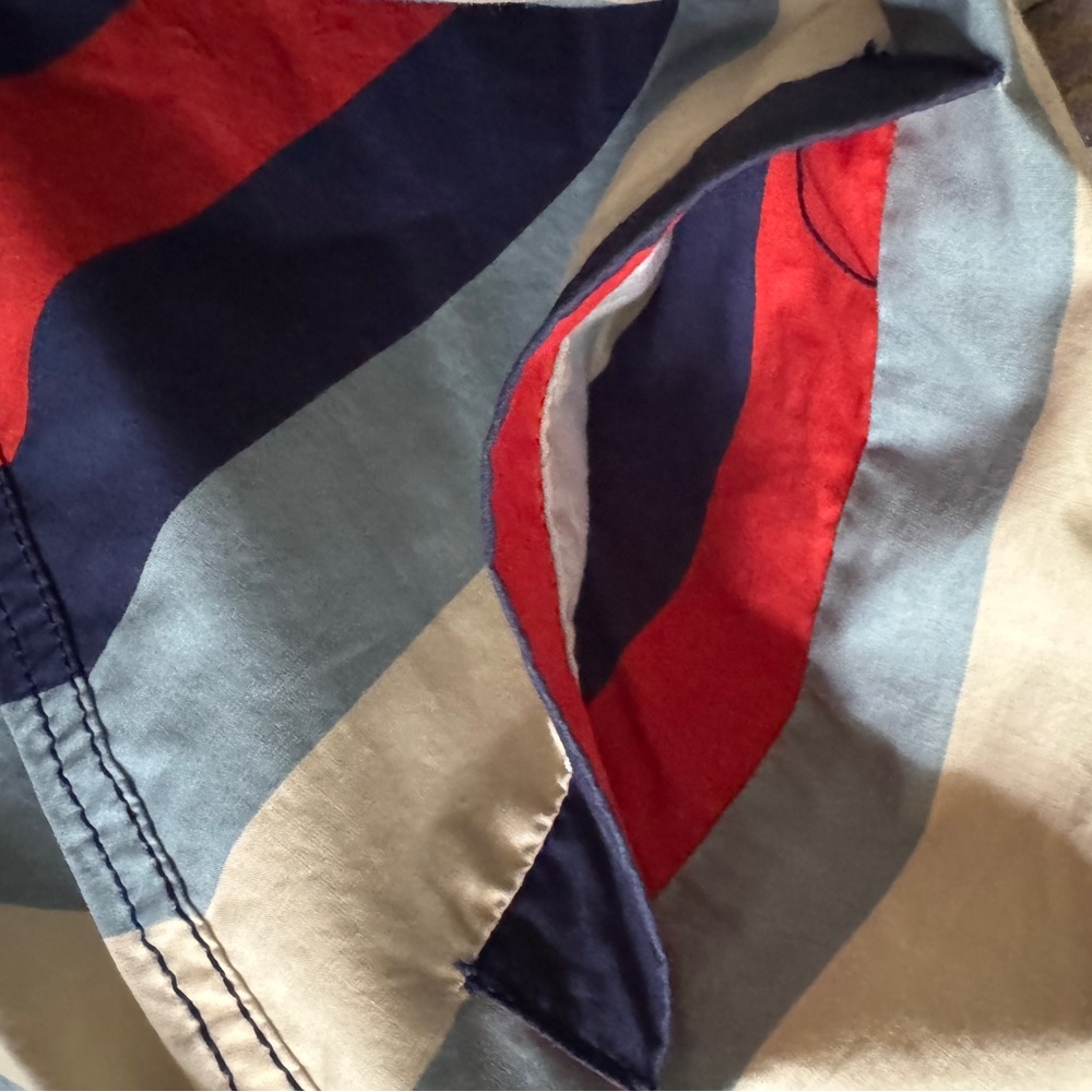 Rare Vintage Anthropologie Maeve Chevron Dress, EUC, 10 - Picture 6 of 9